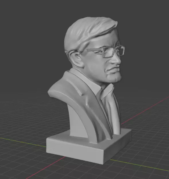 Stephen Hawking 3D print model_17