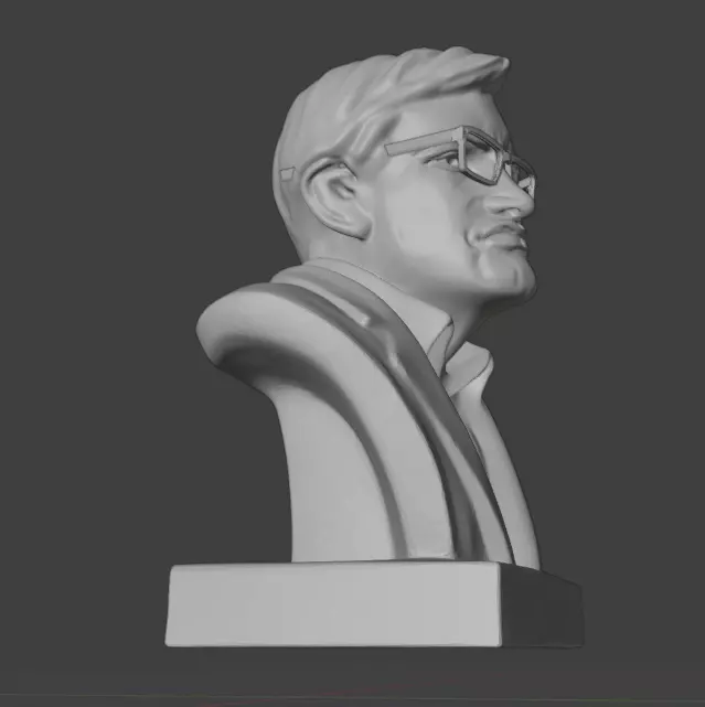 Stephen Hawking 3D print model_18