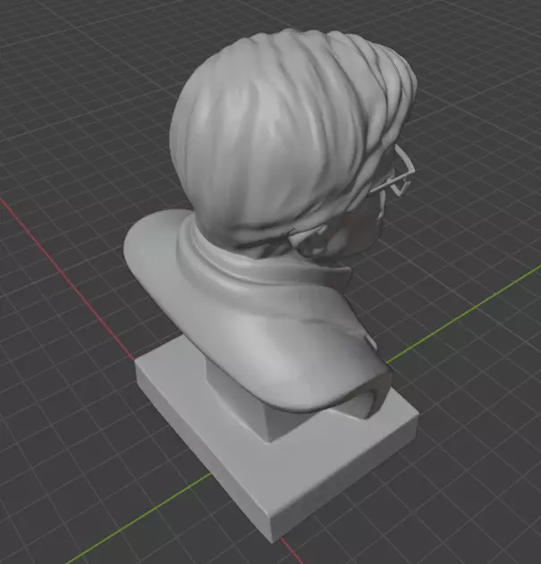 Stephen Hawking 3D print model_20