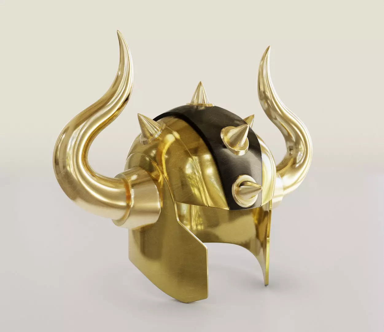 Casco de Tauro 3D print model
