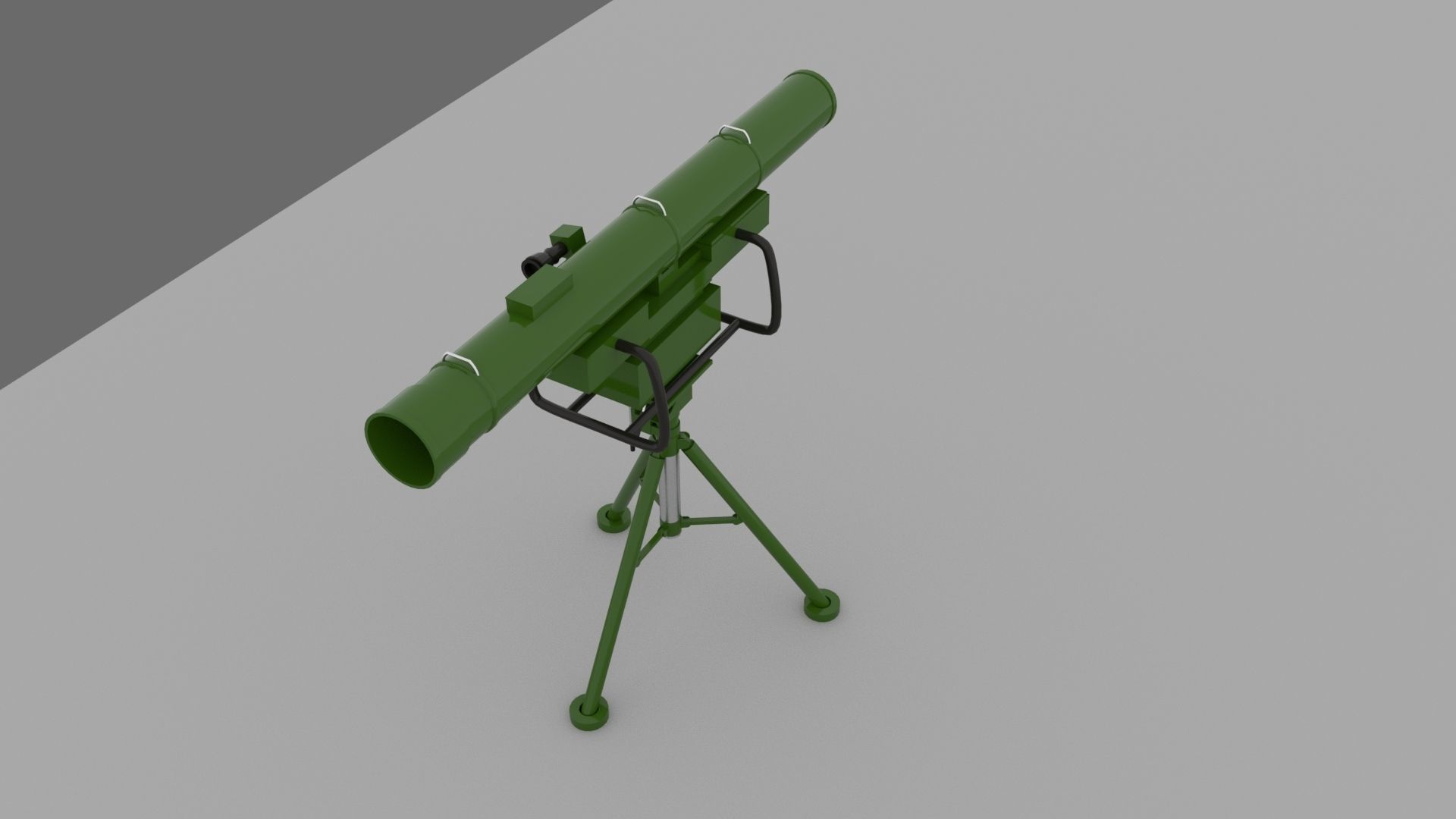 CORSAR light portable missile system 3D model_3
