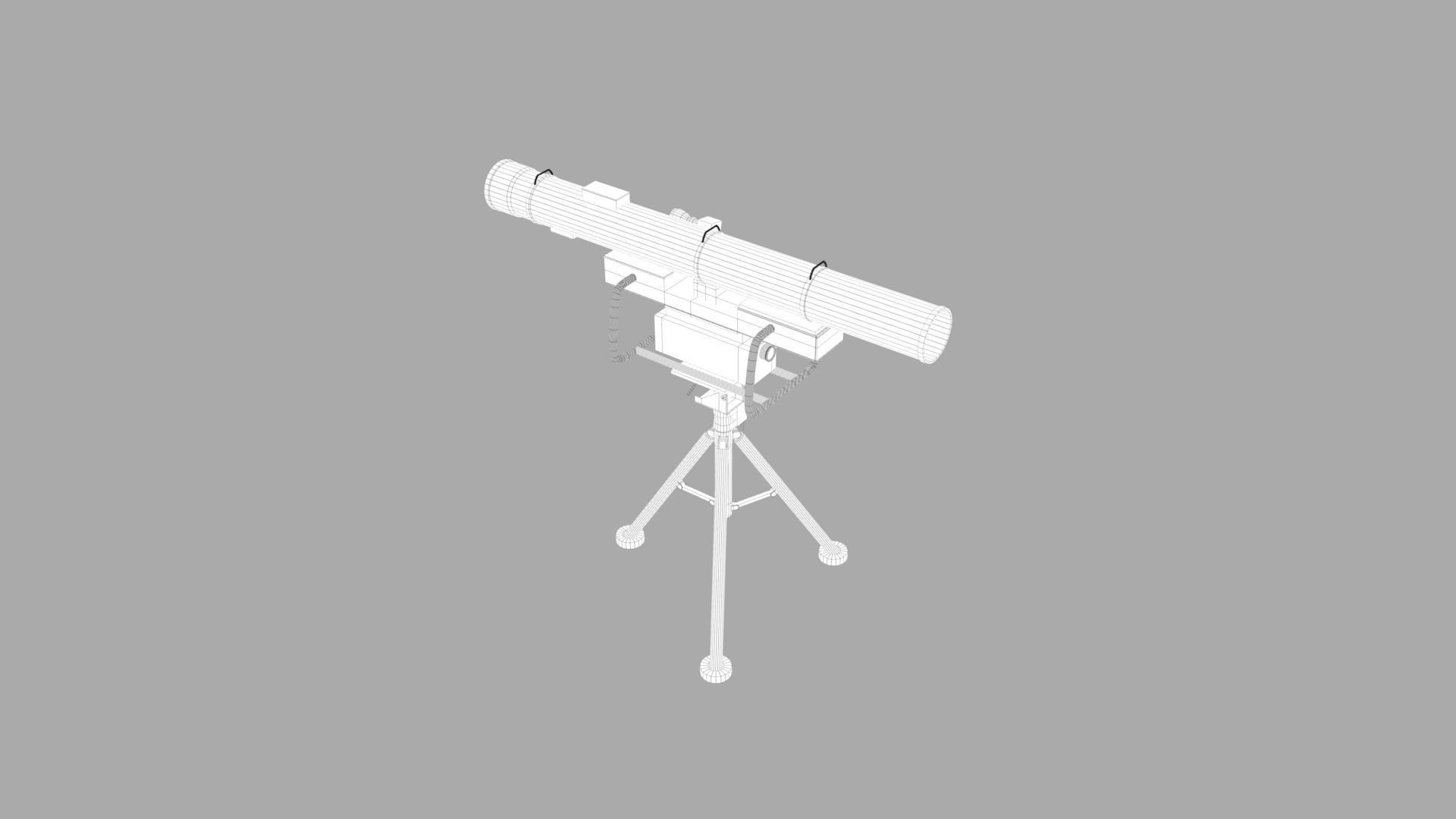 CORSAR light portable missile system 3D model_10