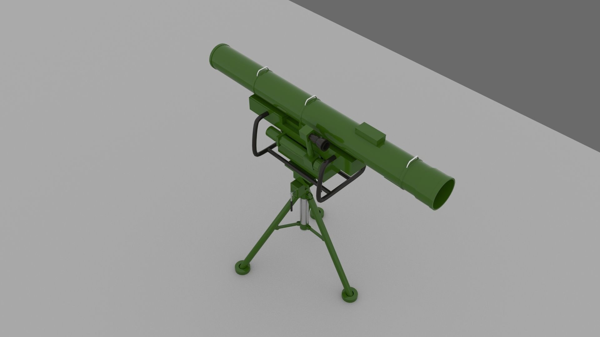 CORSAR light portable missile system 3D model_4