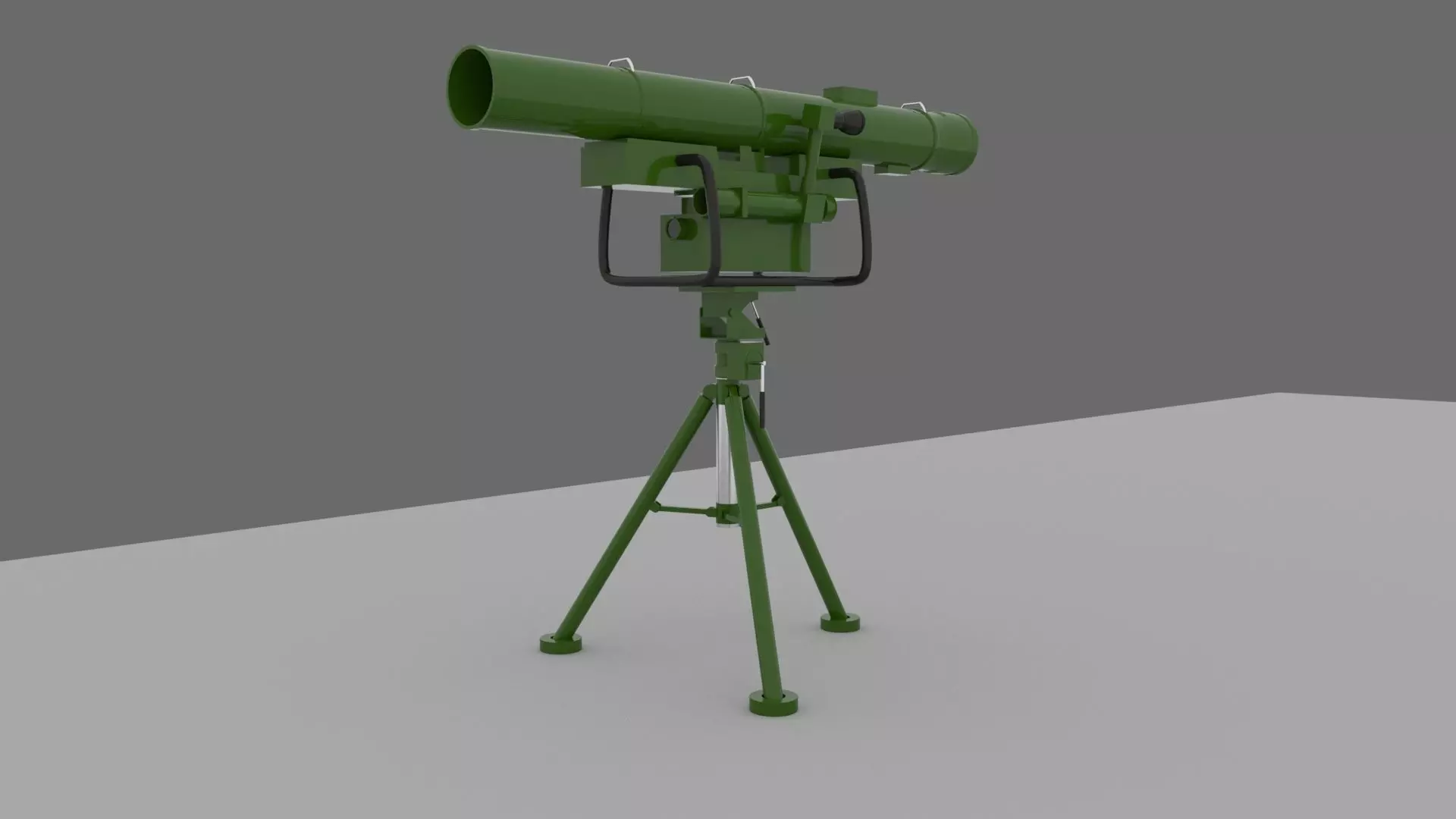 CORSAR light portable missile system 3D model_0