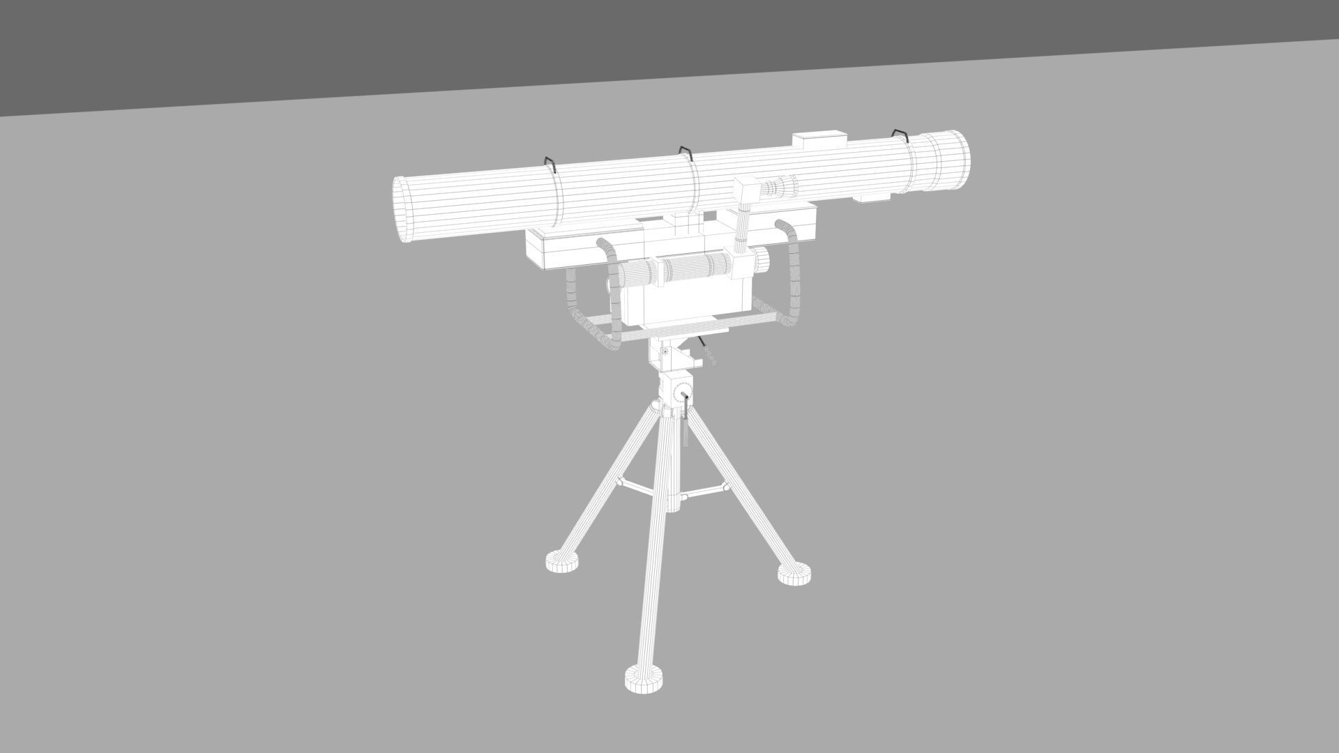 CORSAR light portable missile system 3D model_9