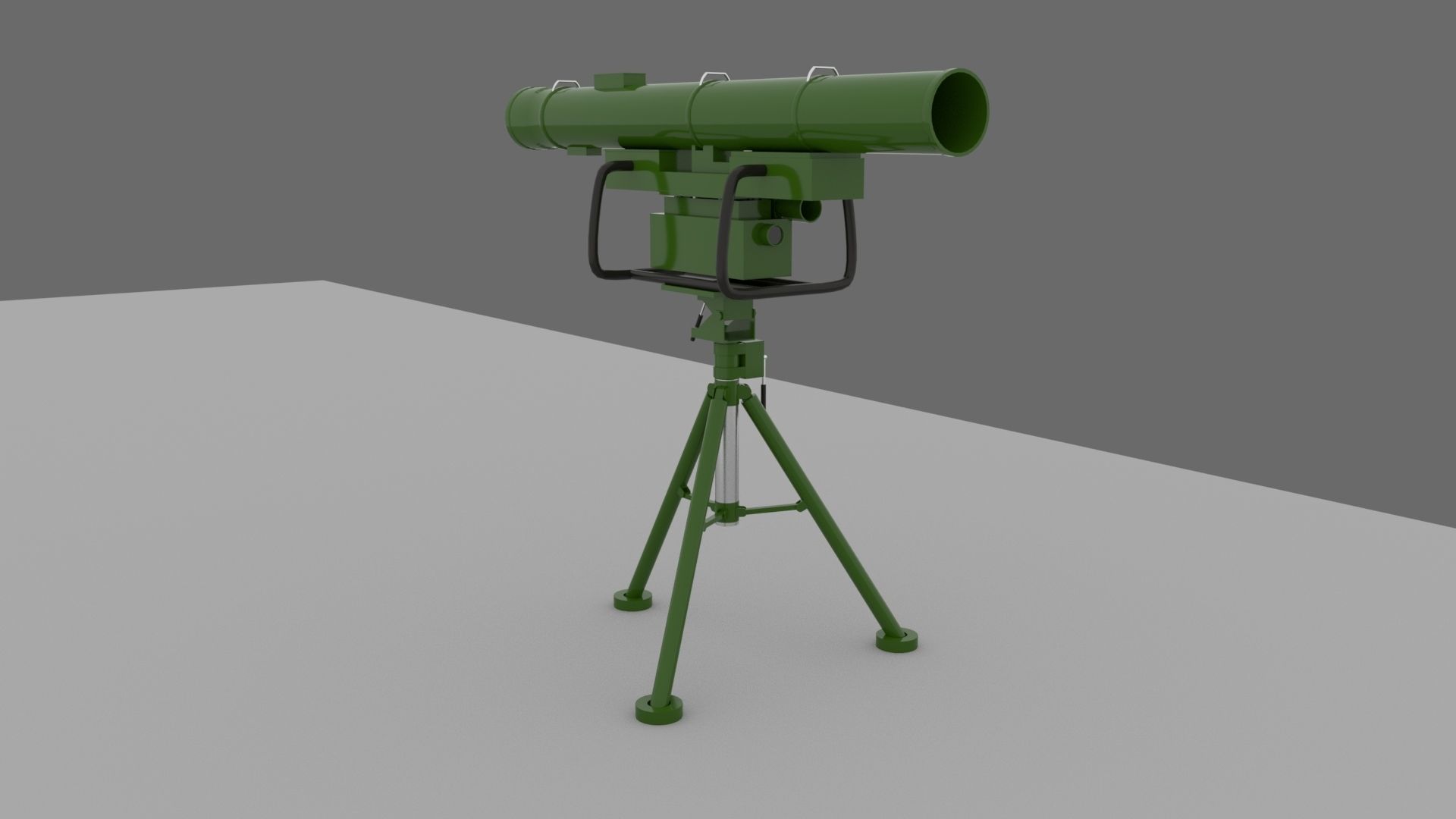 CORSAR light portable missile system 3D model_2