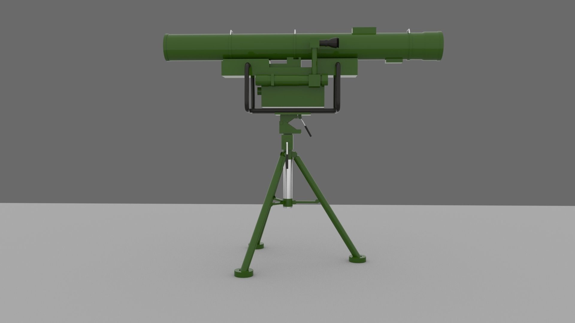 CORSAR light portable missile system 3D model_1