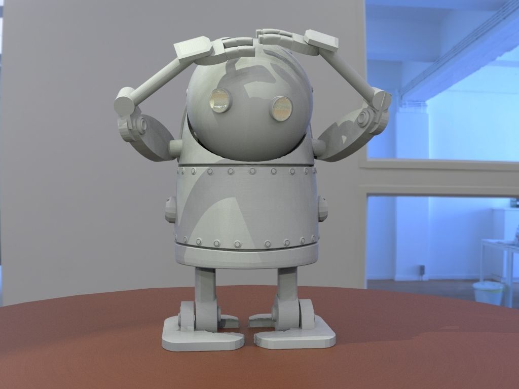 Nier Robots 3D print model_4