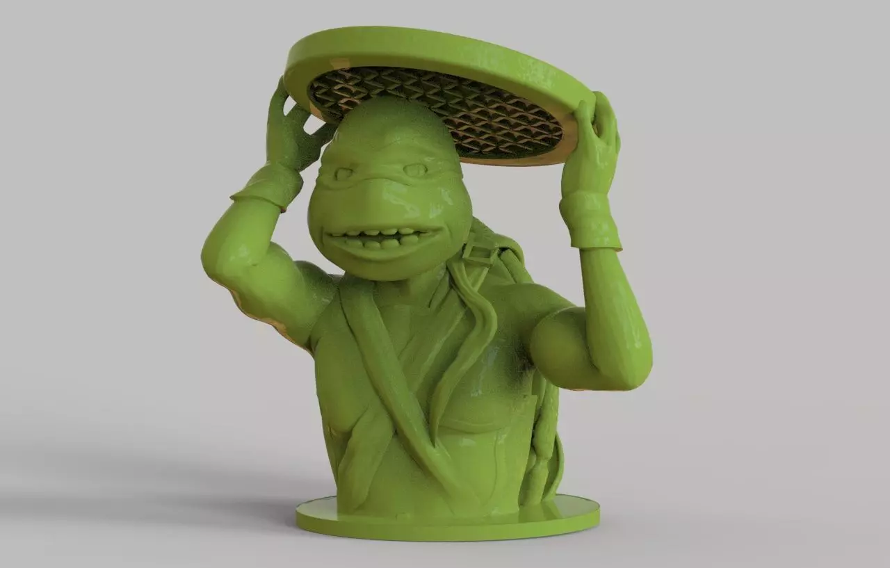 TMNT Bust 3D print model