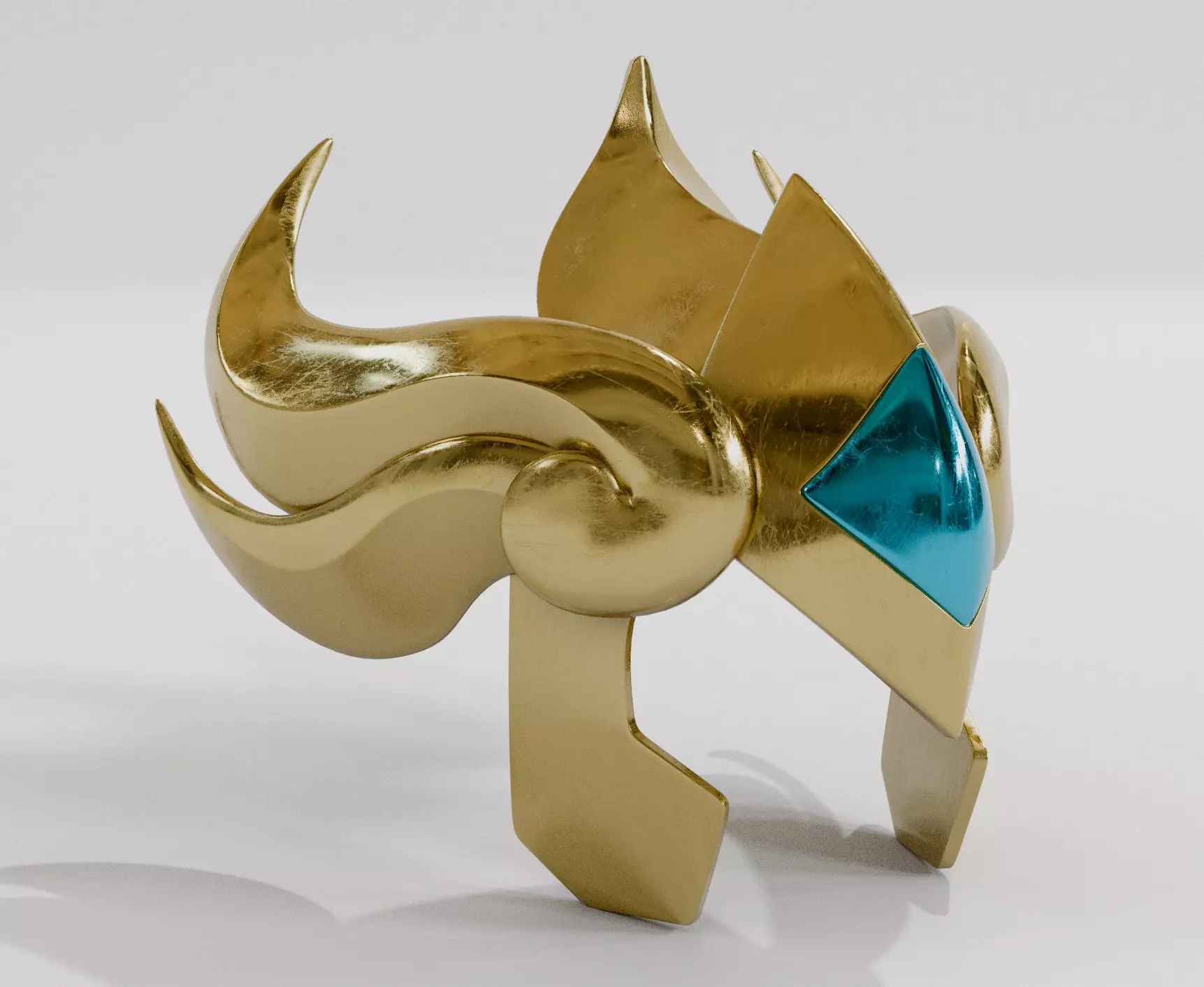Casco Armadura de Leo 3D print model