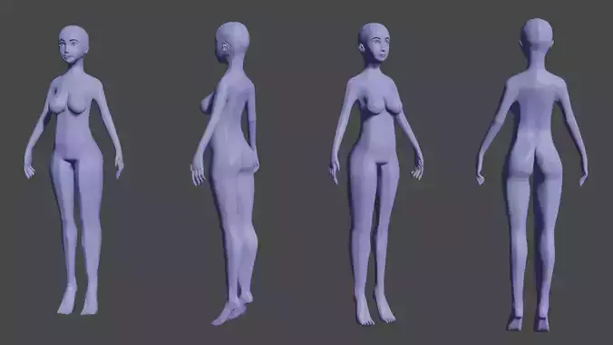 Female base mesh