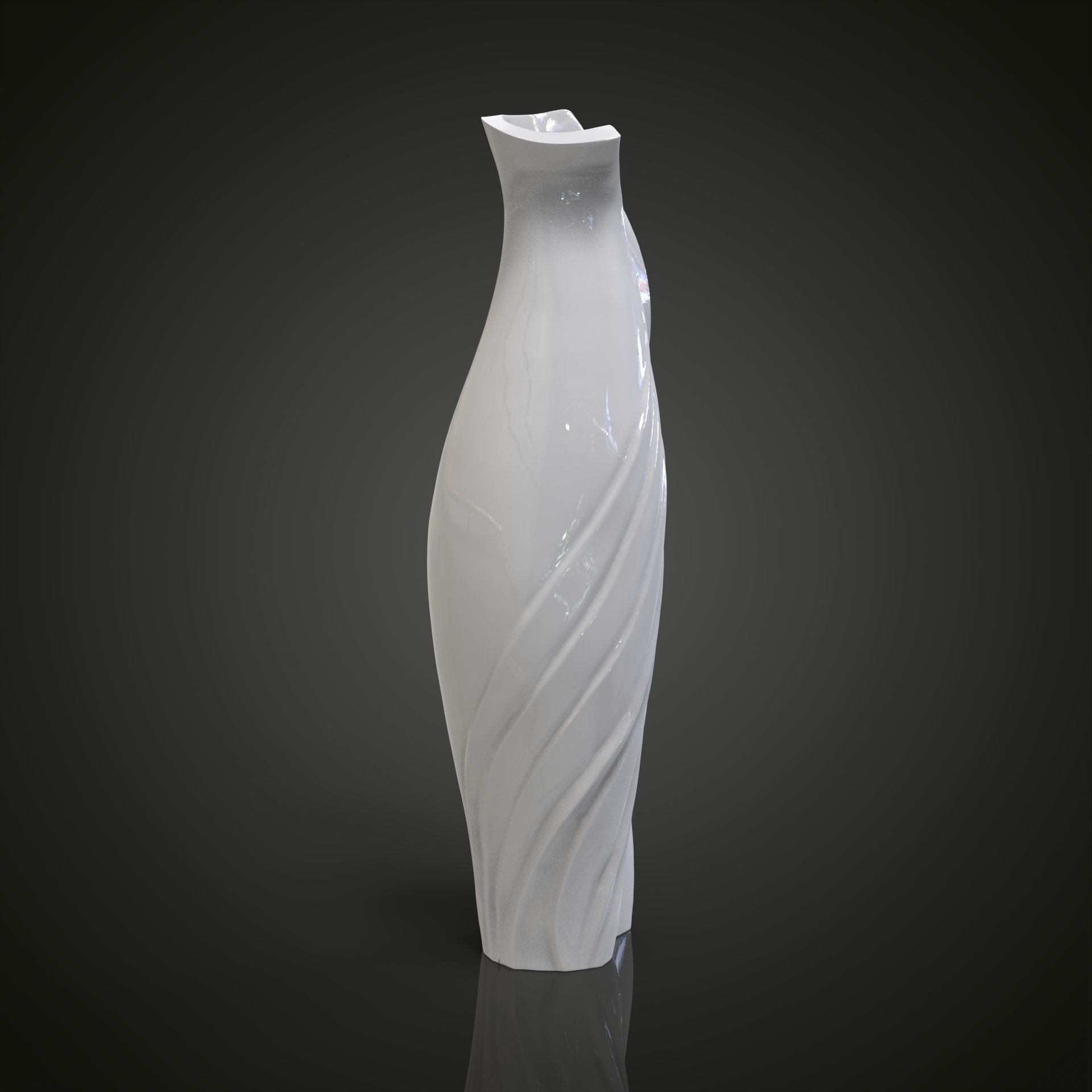 Vase decorative 3D print model_3