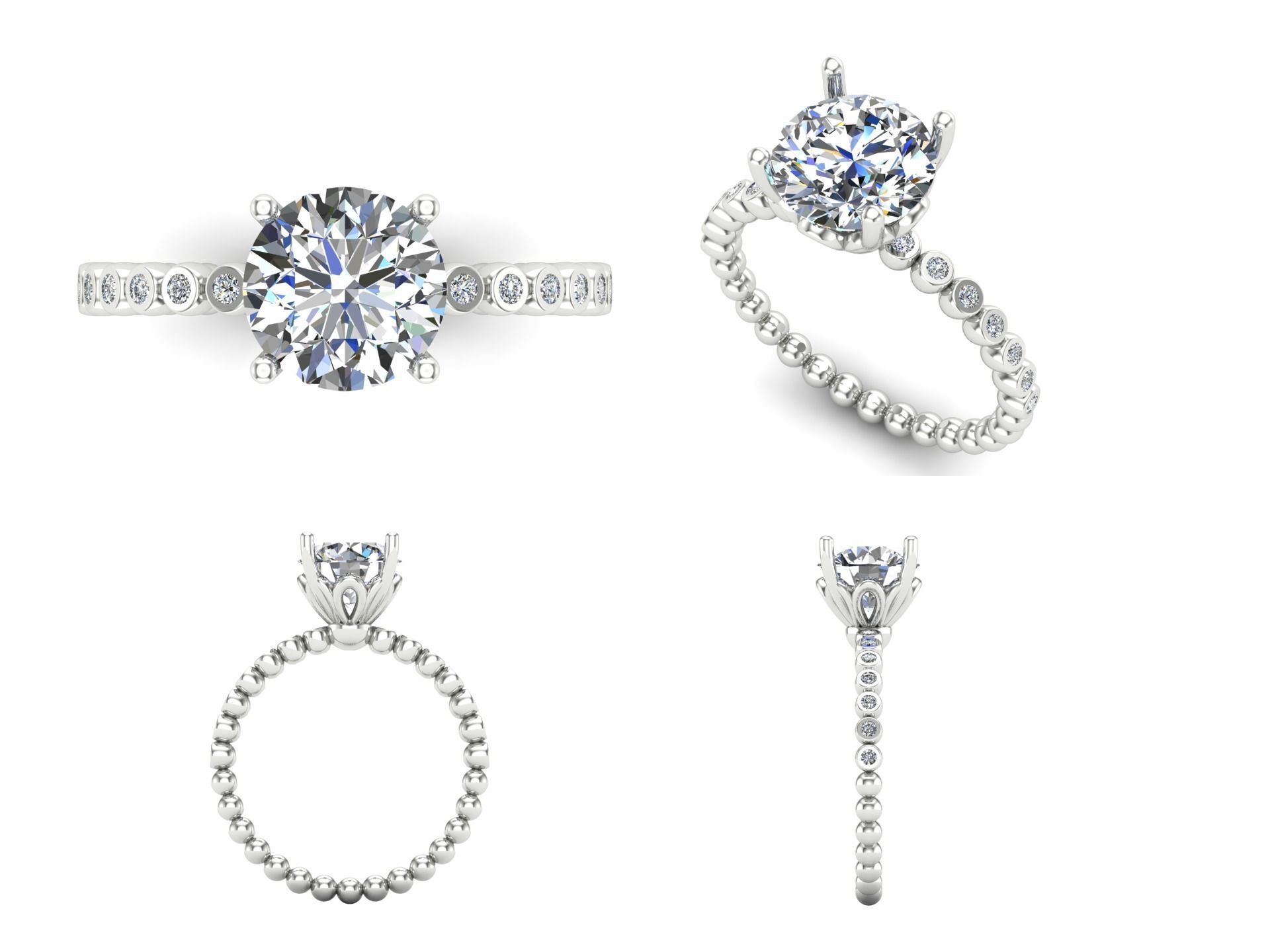 Ring iz67 3D print model_5