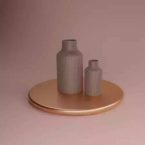 MINIMALISTIC BOTTLE VASE