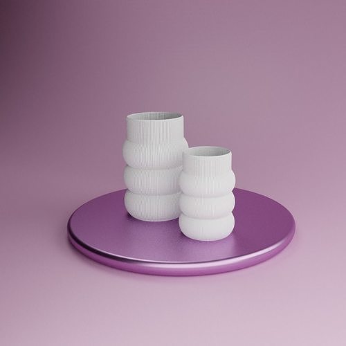 MINIMALISTIC BRAID VASE 3D print model