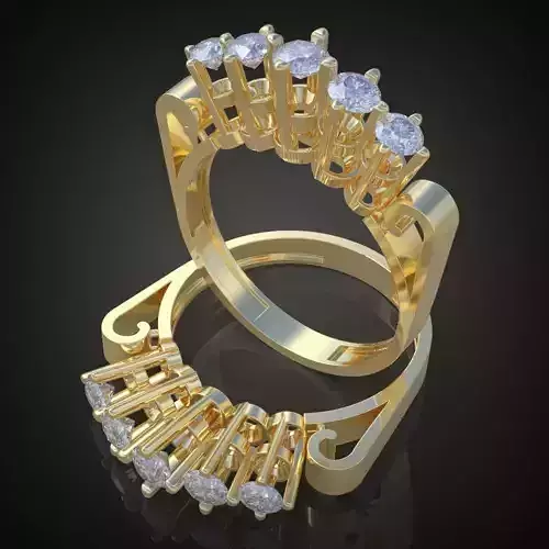 Ring 3D model 0138 printable model16