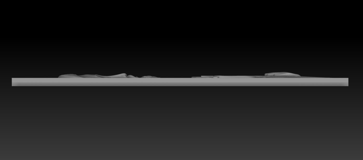 Jesus 4 bronze statue of 3D model_15