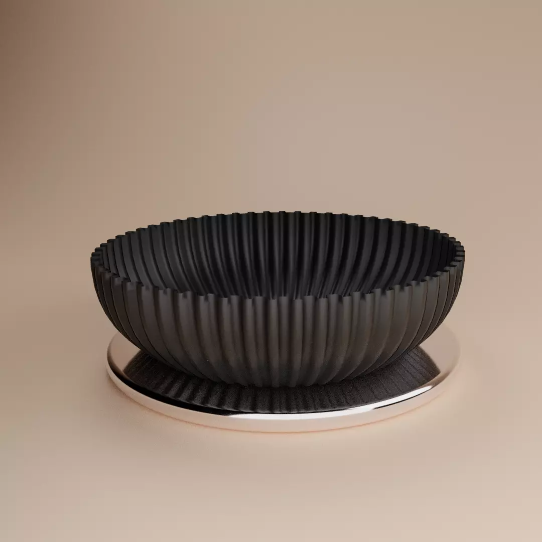 MINIMALISTIC FRUIT BOWL 3D print model_0