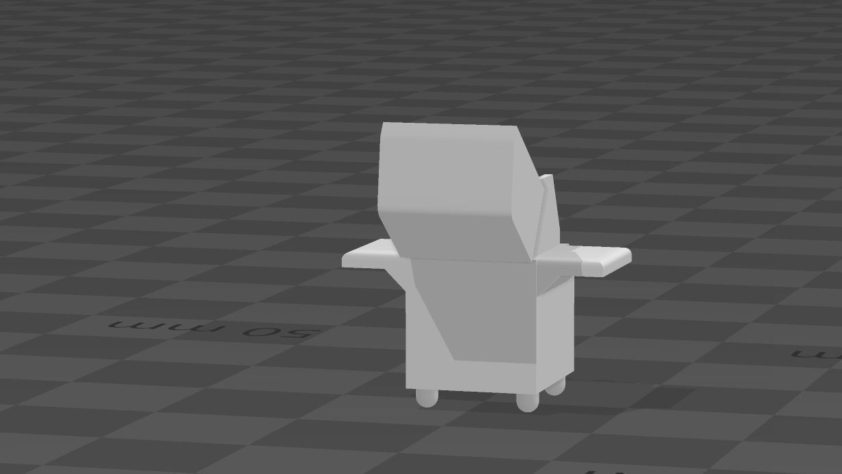 outdoor gas grill Scale h0 1-87 barbecue 3D print model_6