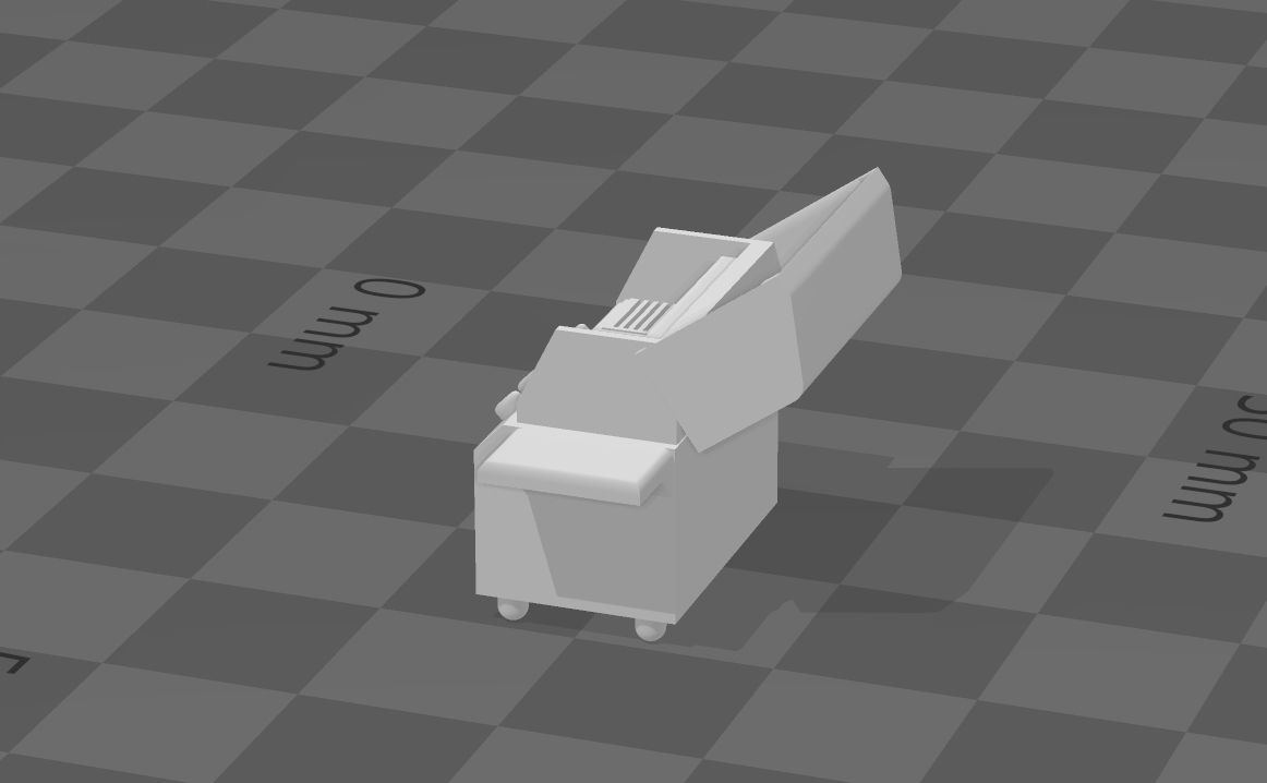 Doble Gas Grill scale h0  3D print model_3