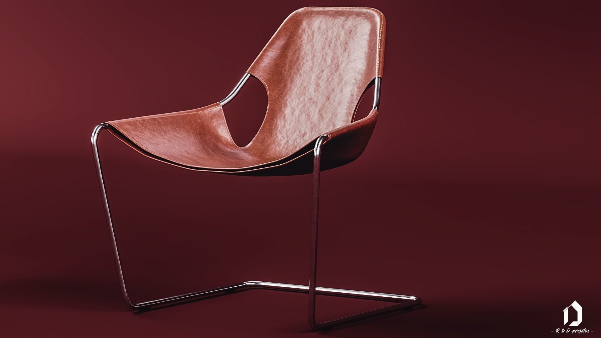 Cadeira Paulistano model 3D model_10
