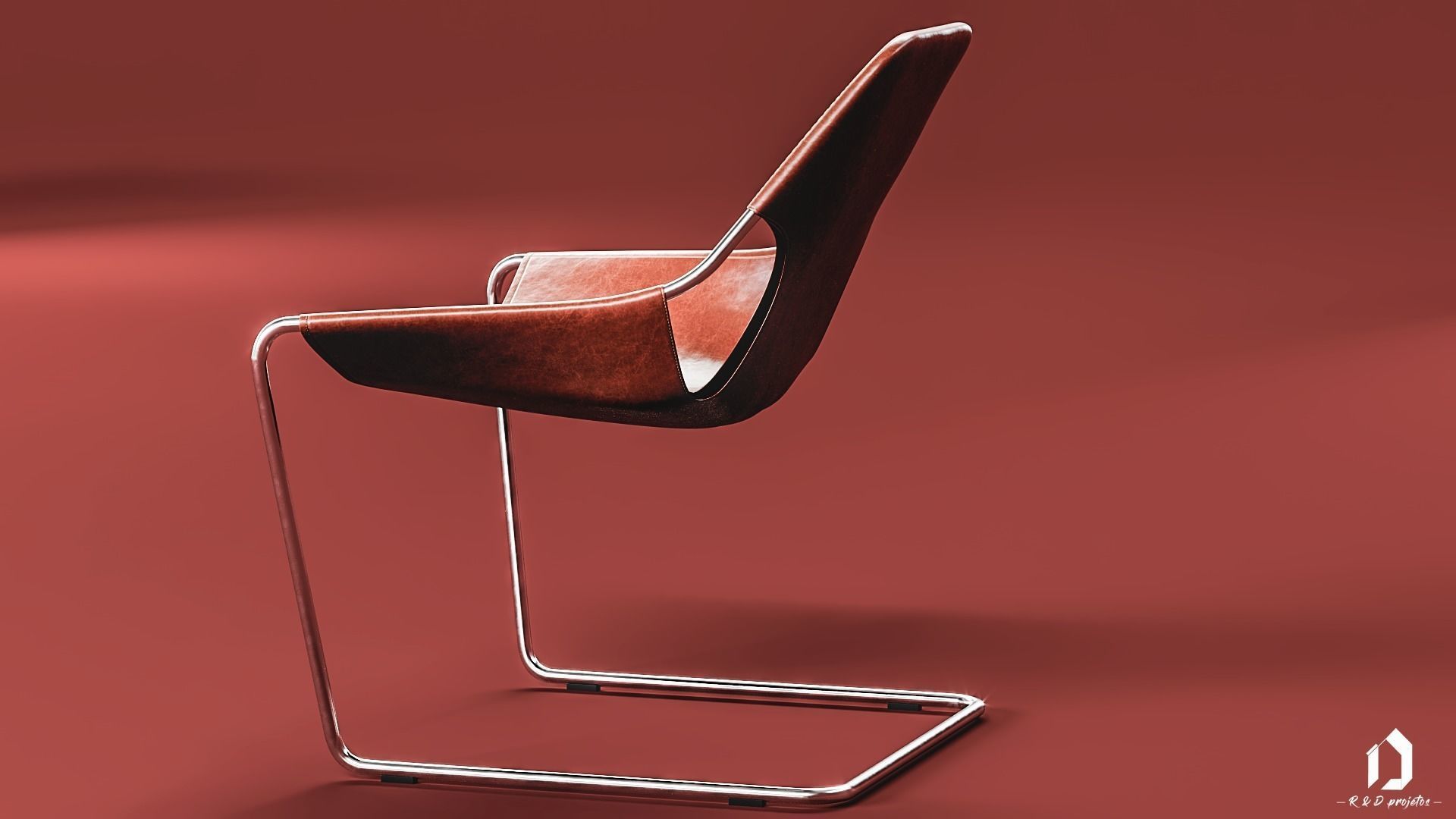 Cadeira Paulistano model 3D model_9