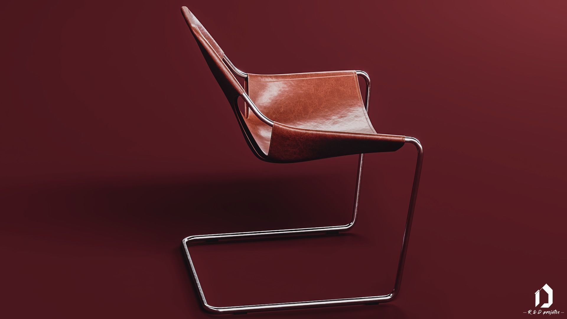Cadeira Paulistano model 3D model_7