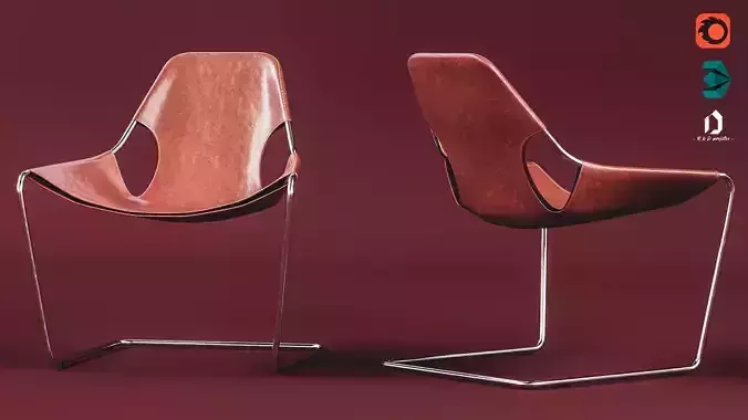 Cadeira Paulistano model 3D model