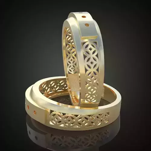 Ring 3D model 0145 printable model8