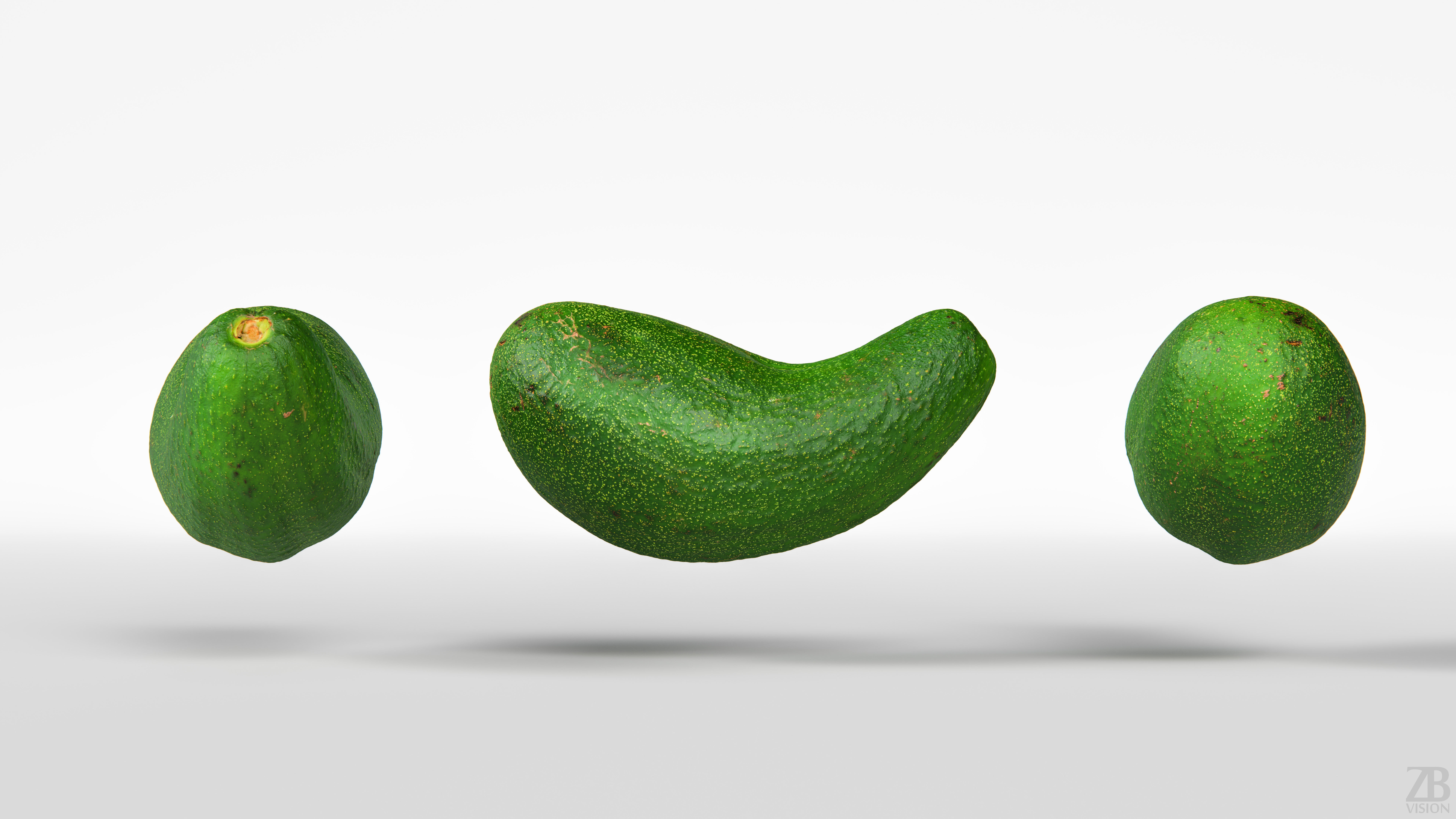 Avocado 3D model_4