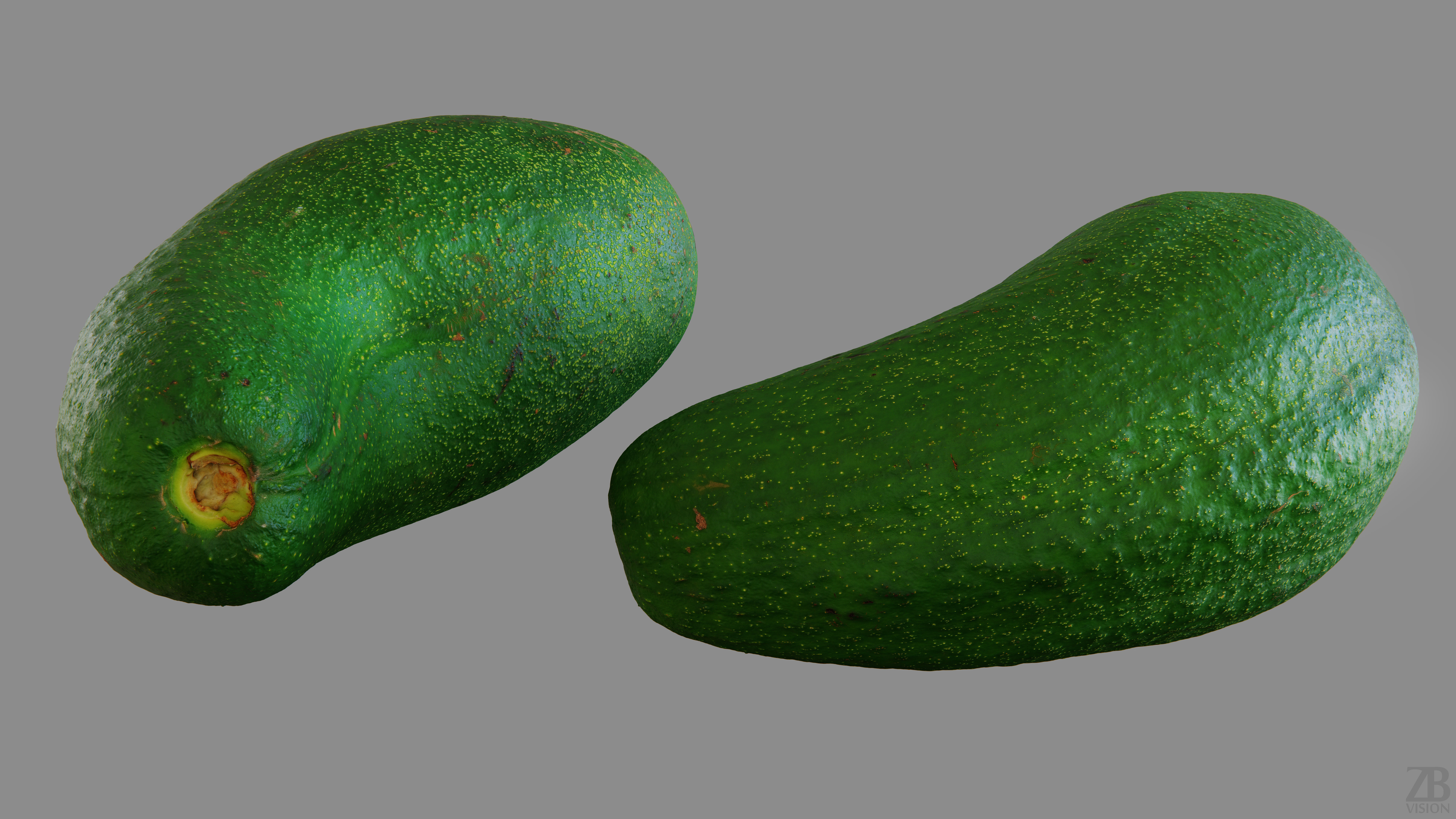 Avocado 3D model_12