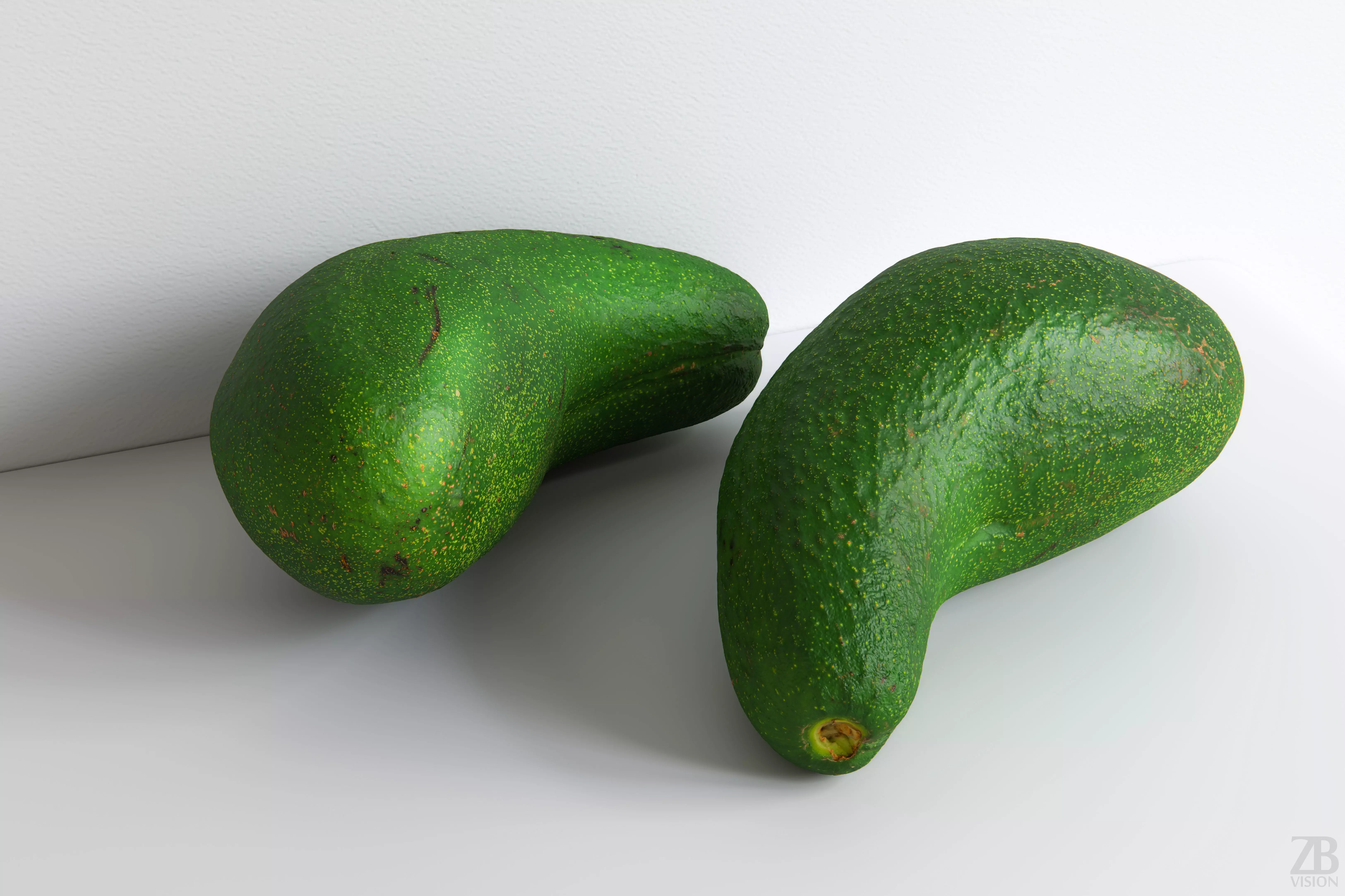 Avocado 3D model_0