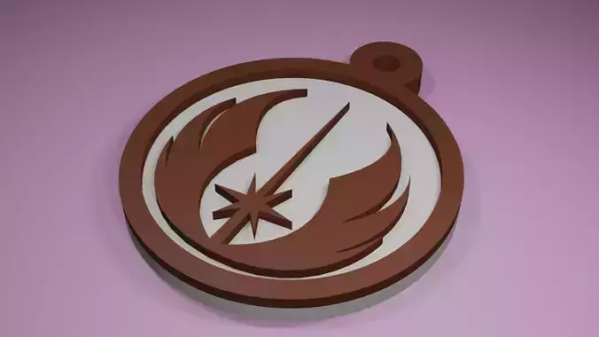 Star Wars Jedi Order keychain
