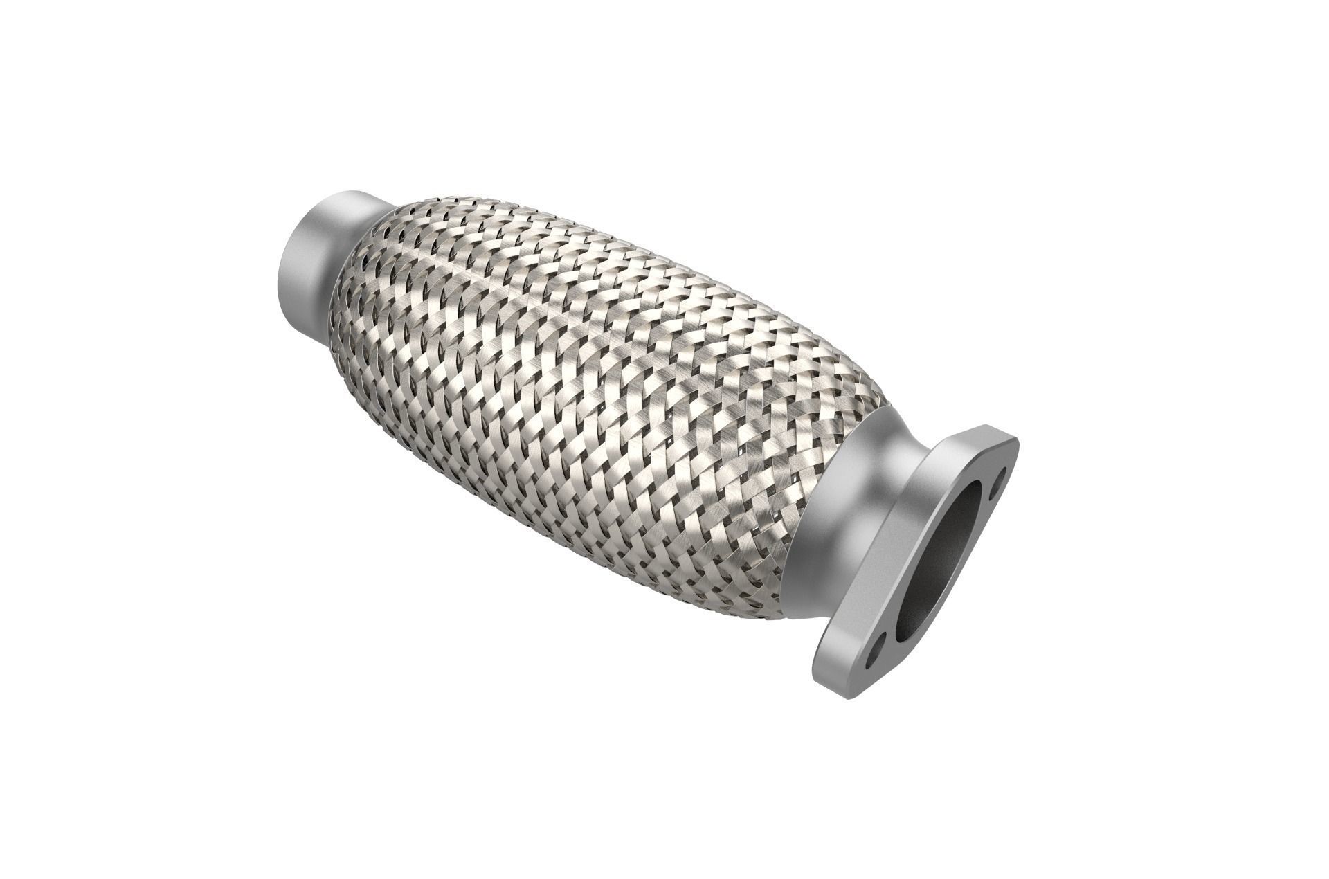 Car exhaust catalytic converter  catalyst 3D print model_2