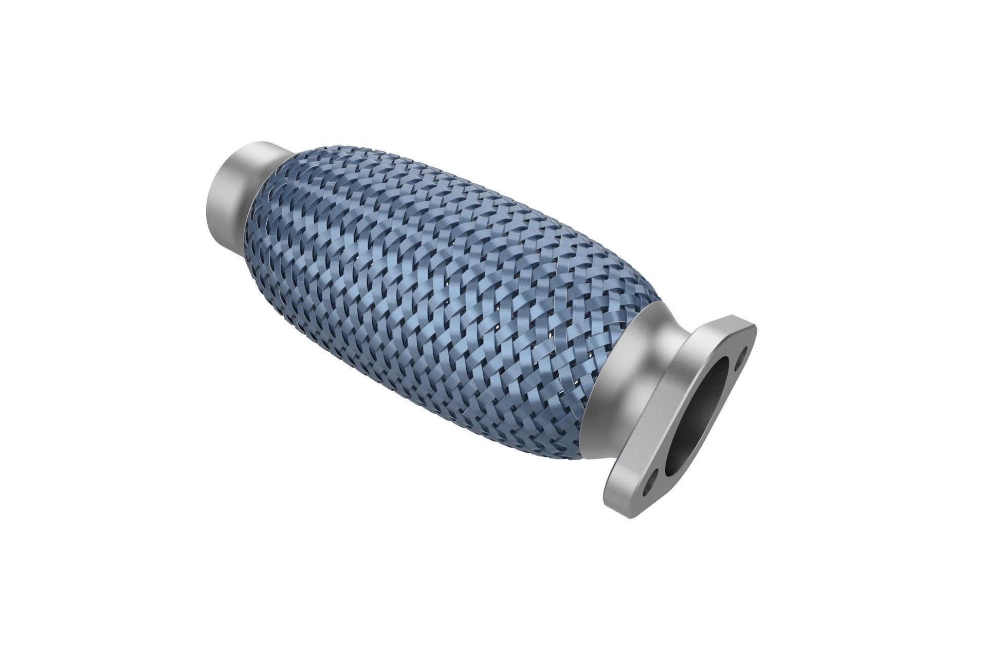 Car exhaust catalytic converter  catalyst 3D print model_8