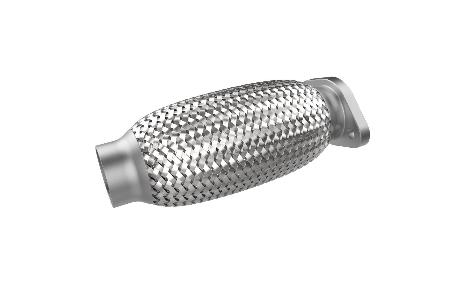 Car exhaust catalytic converter  catalyst 3D print model_20