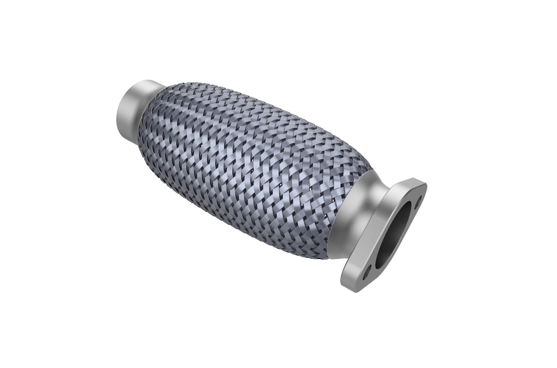 Car exhaust catalytic converter  catalyst 3D print model_5