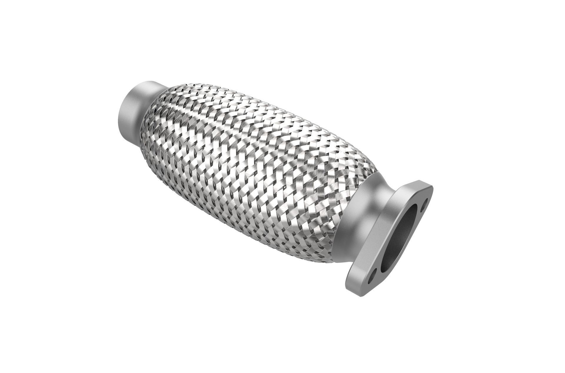 Car exhaust catalytic converter  catalyst 3D print model_1