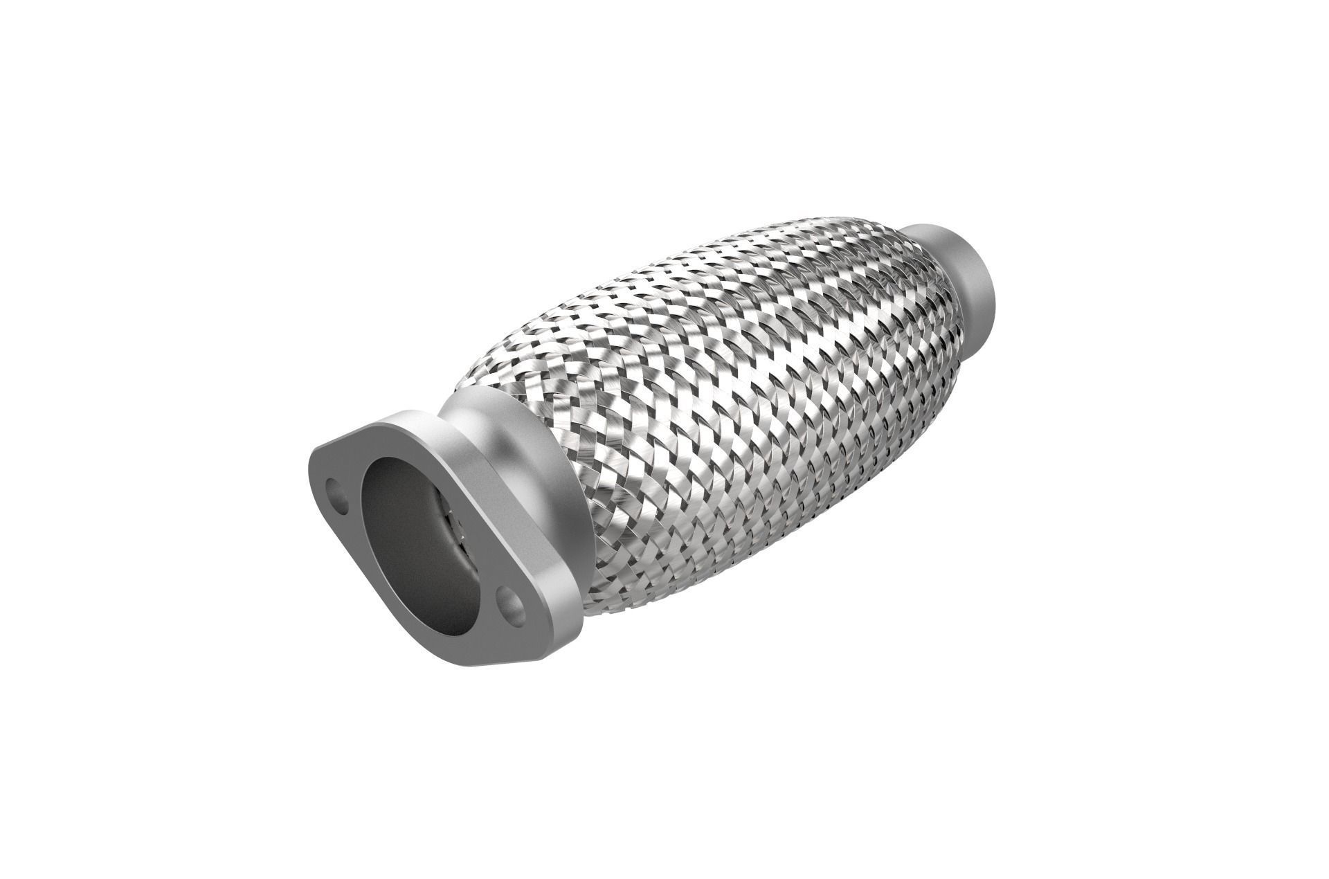 Car exhaust catalytic converter  catalyst 3D print model_33
