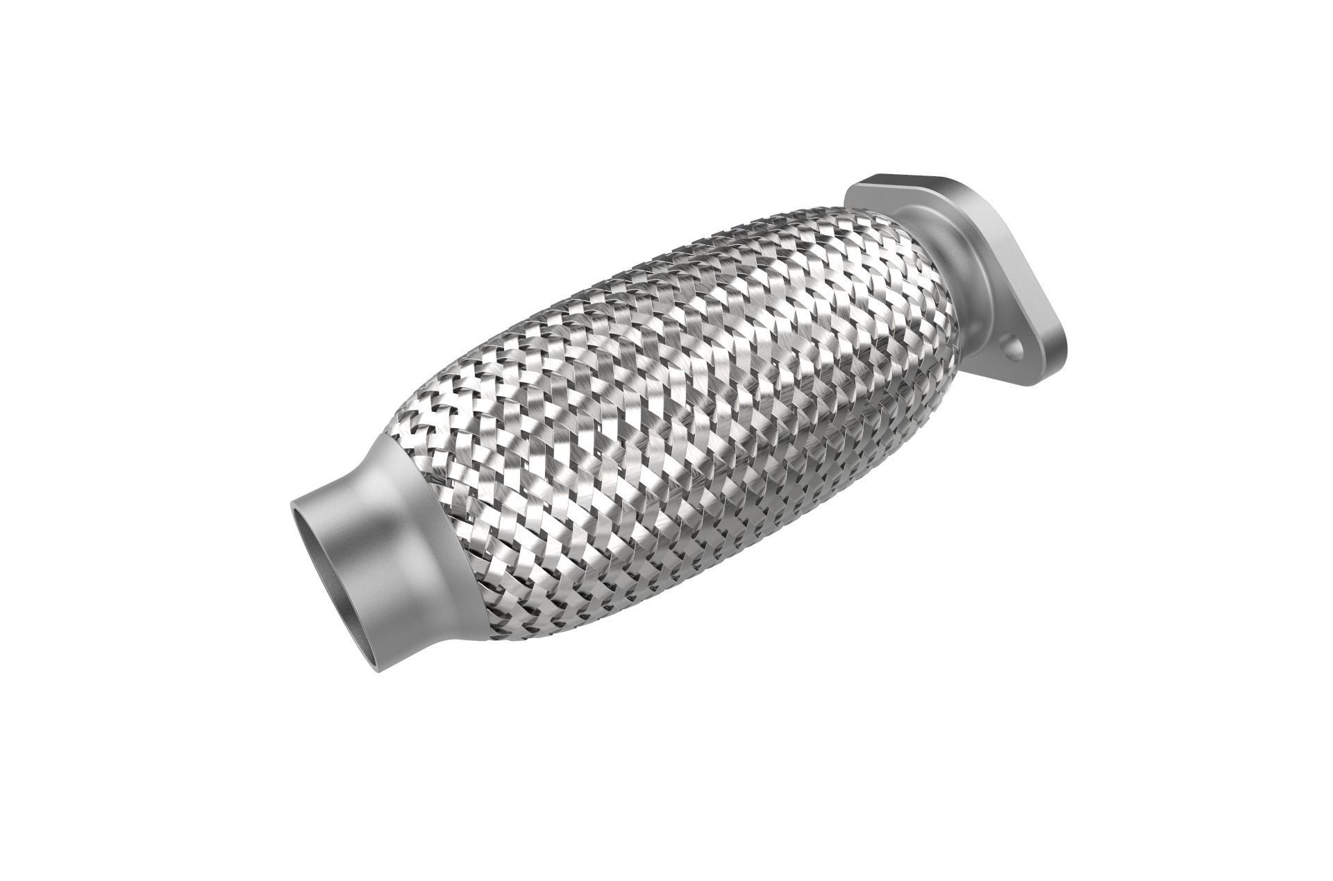 Car exhaust catalytic converter  catalyst 3D print model_19