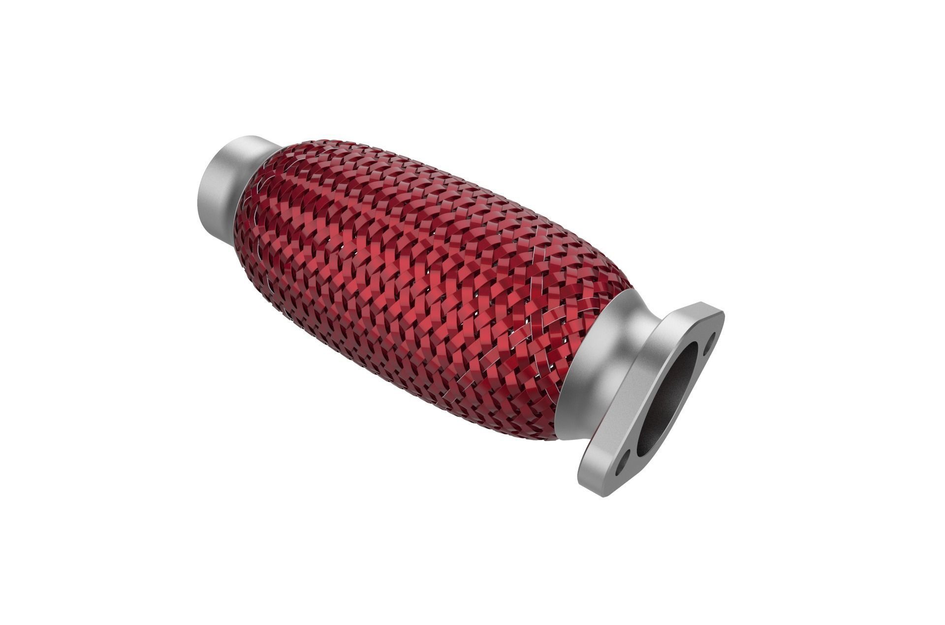 Car exhaust catalytic converter  catalyst 3D print model_7