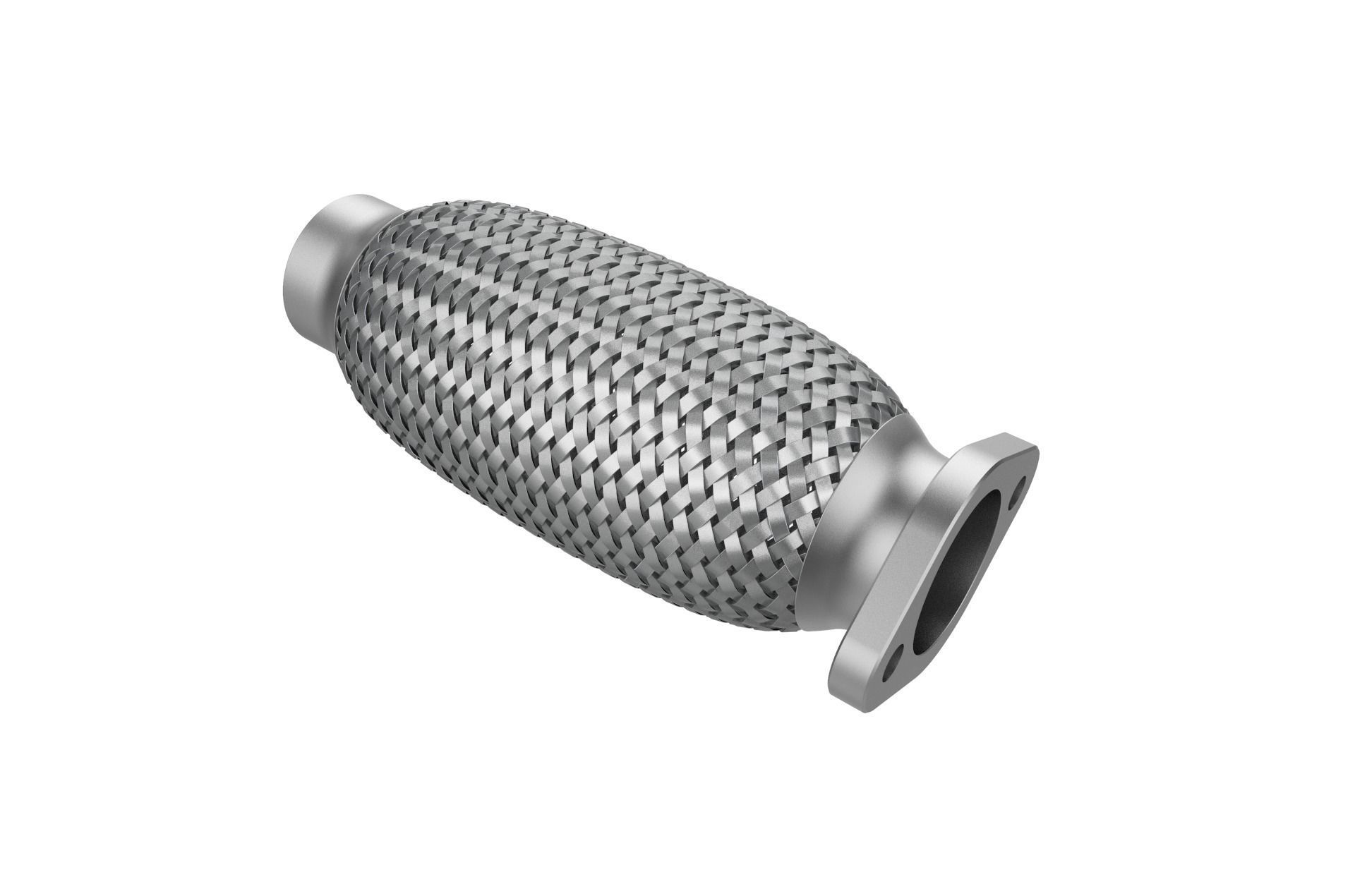 Car exhaust catalytic converter  catalyst 3D print model_4