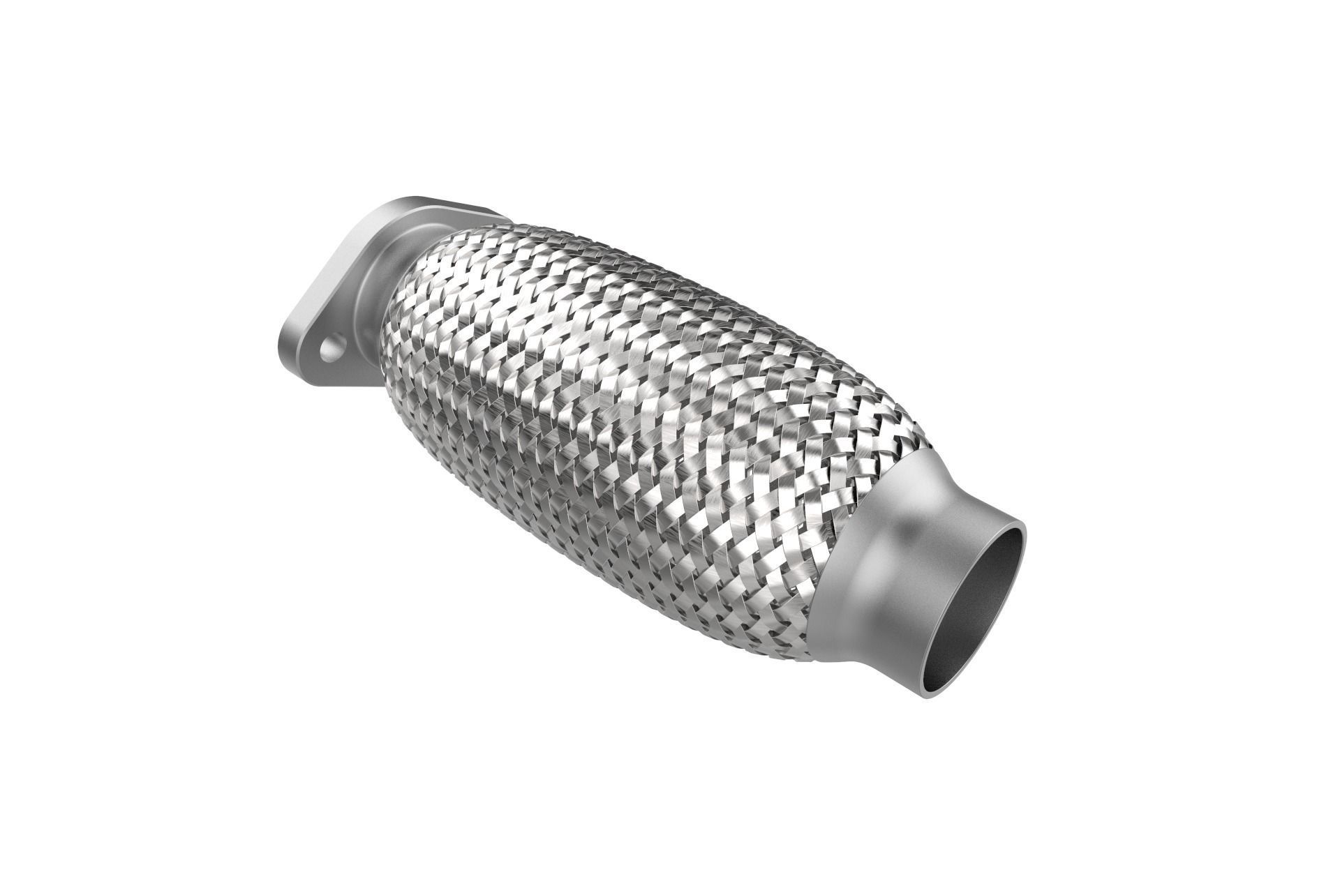 Car exhaust catalytic converter  catalyst 3D print model_11