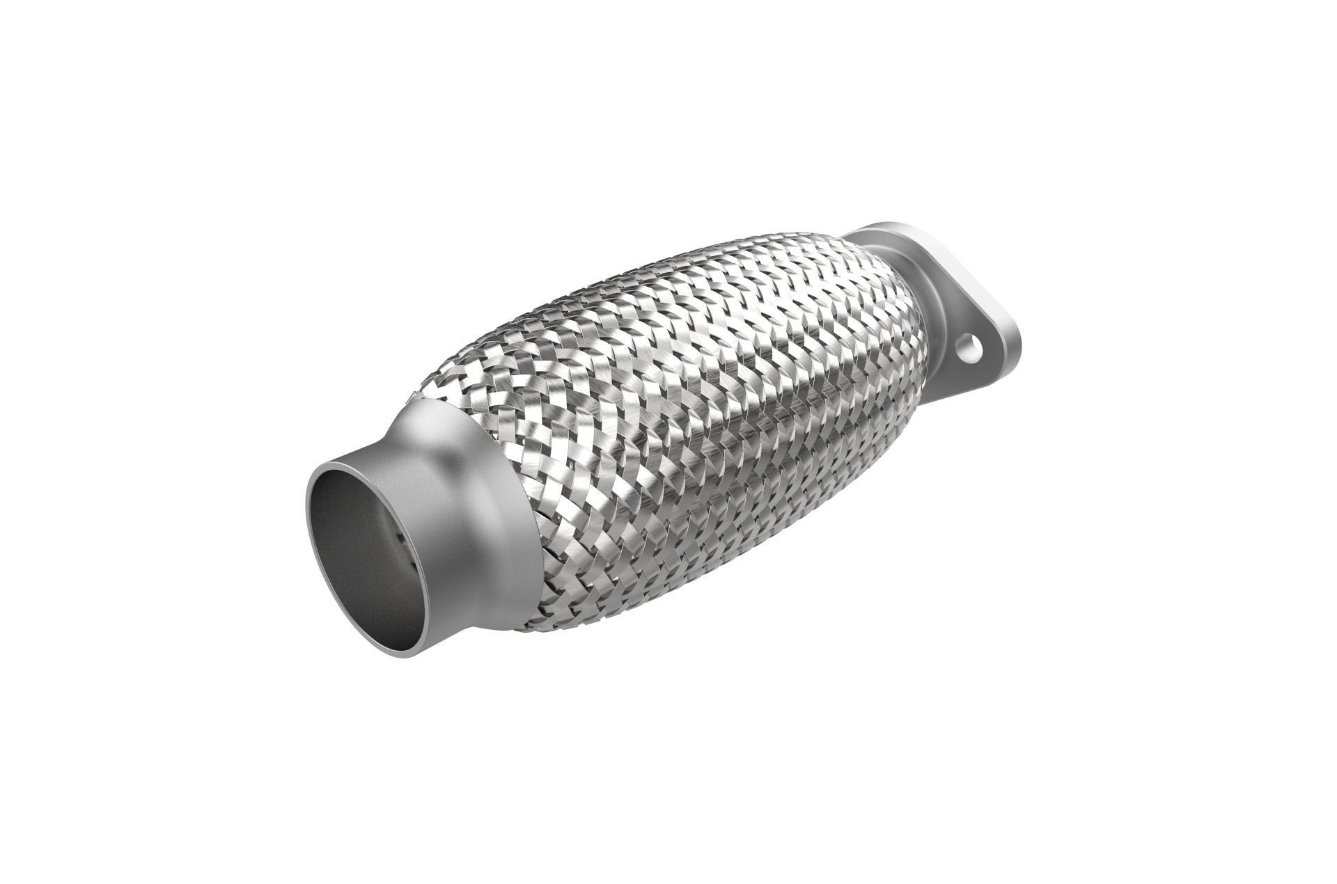 Car exhaust catalytic converter  catalyst 3D print model_18