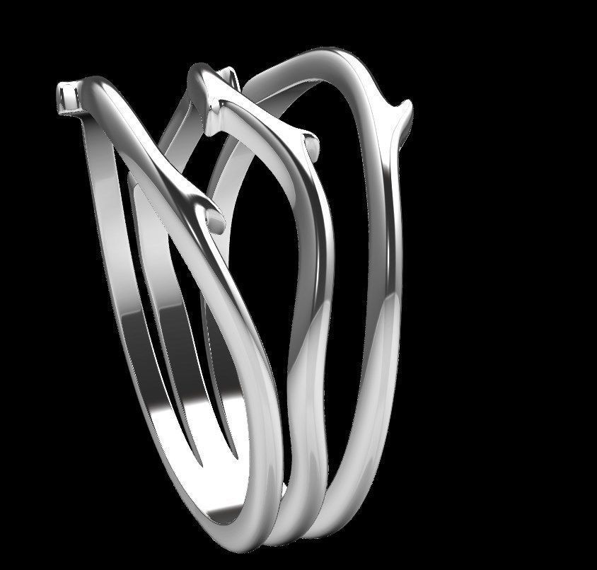 Ring iz72 3D print model_12