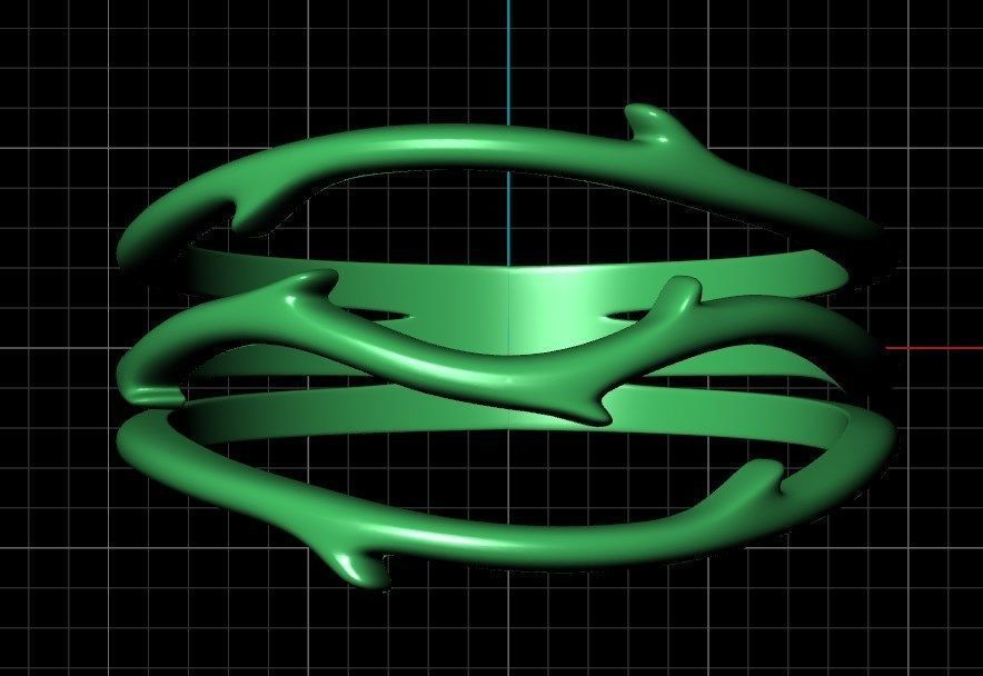 Ring iz72 3D print model_6