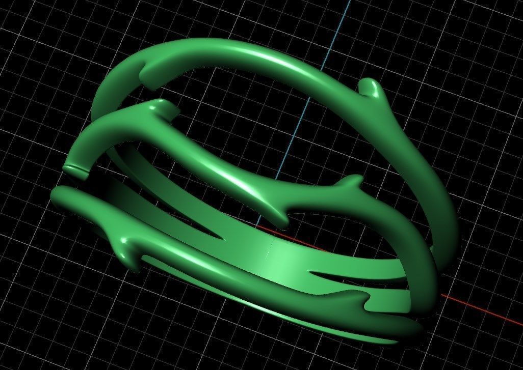 Ring iz72 3D print model_9