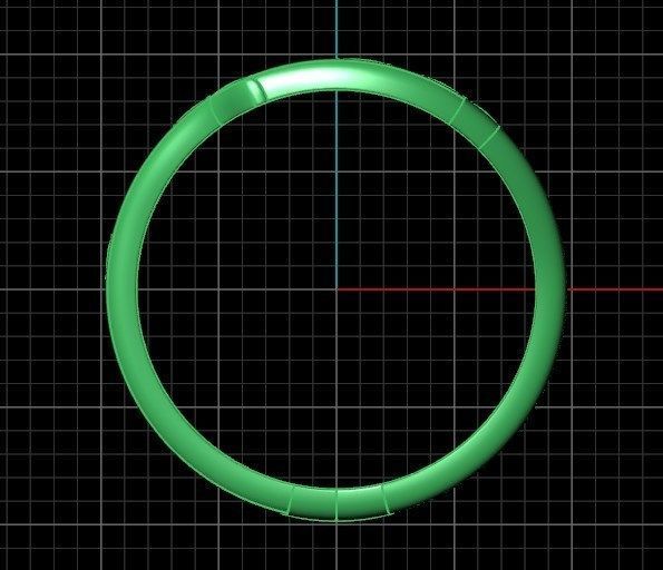 Ring iz72 3D print model_7