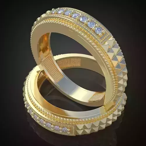 Ring 3D model 0146 printable model13