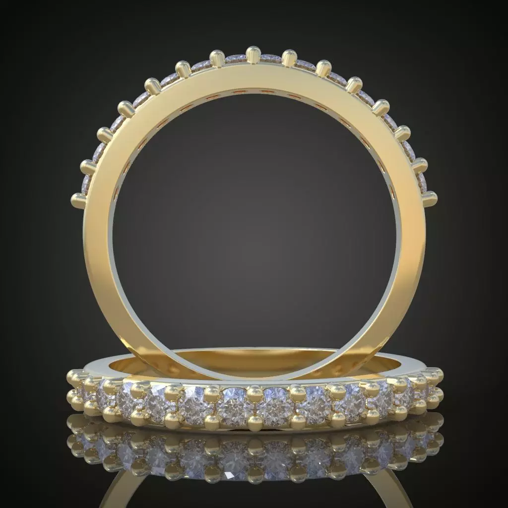 Ring 3D model 0148 printable model3 Free 3D print model
